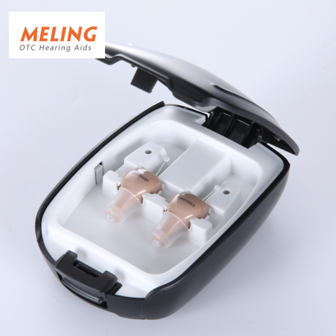 C200 Intelligent New Style Hearing Aids Rechargeable Noise-Reduction Wide-Frequency  Operation Elderly CIC ► Photo 1/4