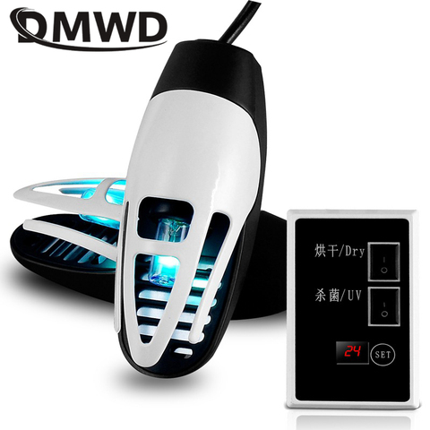 DMWD Electric UV Shoes Sterilization device Deodorant Shoes Dryer  Sterilization Timing Function Shoes Feet Drying Warmer Heater ► Photo 1/3
