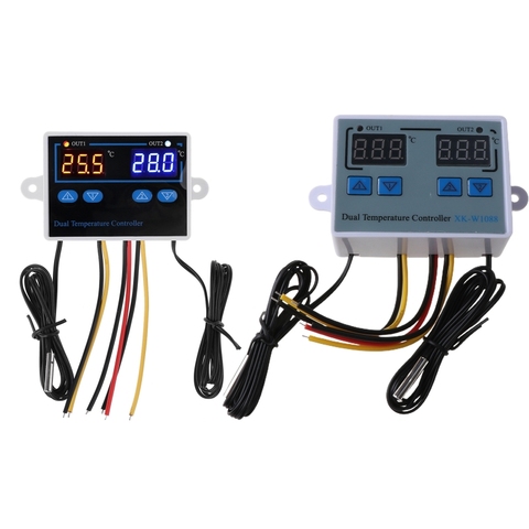 Dual Thermostat for Incubator 10A Digital Heating Cooling Temperature Controller ► Photo 1/6