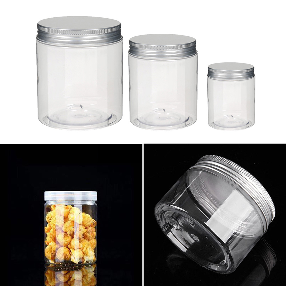 30ml 50 60ml Jar Empty Plastic Sample Containers For Cream Lotion Powder Clear Cosmetic Pot Bottle +lids/makeup Jars 100-500ml ► Photo 1/6