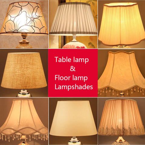 Big size Table Lampshades, Home Decor Floor Lamp Lamp Shades, E27 ► Photo 1/6