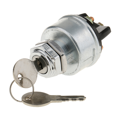 Replacement Forklift 12V ON /OFF /Start Ignition Switch Lock With 2 Keys ► Photo 1/6