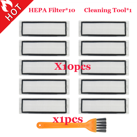 hepa filter for xiaomi roborock s50 s51 s55 S5 Max S6 accessories xiaomi mi robot vacuum cleaner Parts xiaomi roborock filter ► Photo 1/6