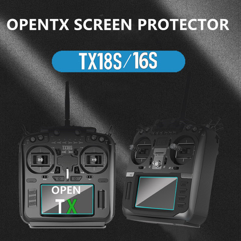 OPENTX TX16S TX18S RC Transmitter Glass Tempered Screen Protector Radio Remote Controller RC Cart Case Sac Protection ► Photo 1/6