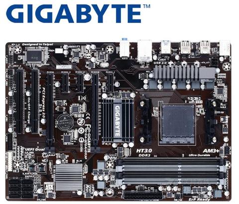 GIGABYTE GA-970A-DS3P Desktop Motherboard 970 Socket AM3+ DDR3 32G For FX/Phenom II/Athlon II ATX  mainboard used PC ► Photo 1/5