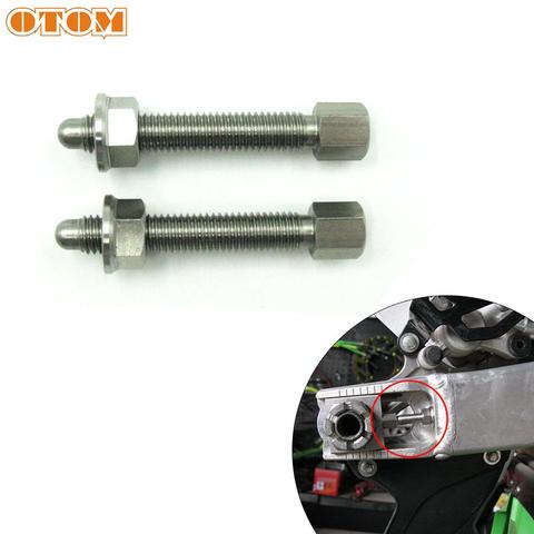 OTOM Motorcycle M8 Chain Adjuster Bolt Stainless Steel Hex Allen Socket Cap Head Screws Universal Motocross Dirt Bike Swingarm ► Photo 1/6