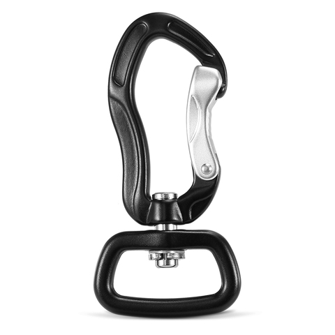 Swivel Carabiner Clip 360° Rotatable Spinner Carabiner Small Wire-gate Carabiner Rotational Hammock Hanging Clip Hook ► Photo 1/6