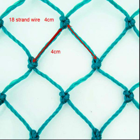 18 strand wire mesh size 4cm Strong fence net Golf net Pet protection net  Garden protection net Chicken and duck breeding net ► Photo 1/6