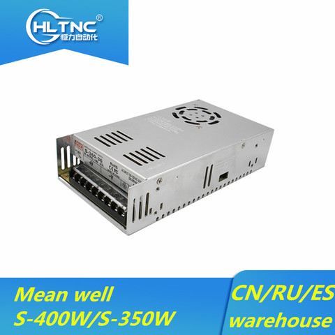 Mean well High-quality switch power supply AC- DC adapter 350w 400w 24V/36V/48V/60V dc power  for CNC parts ► Photo 1/6