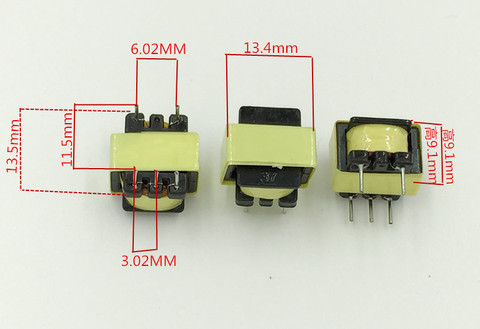 10pcs Audio Transformer 600:600ohm Audio Isolation Transformer 1:1 Transformer 5 pin 50Hz--100KHz Audio Frequency Transformer ► Photo 1/1