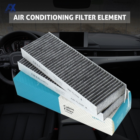 Car Activated Carbon Pollen Cabin Air Conditioning Filter For Citroen C4 Grand Picasso Berlingo DS5 Peugeot 3008 5008 Partner X2 ► Photo 1/6