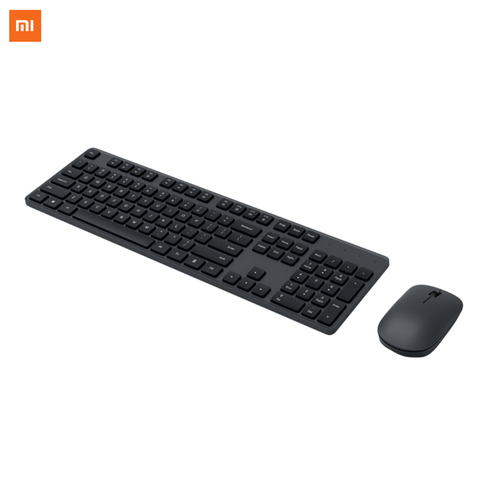 Xiaomi Wireless Keyboard & Mouse Set 104 keys Keyboard 2.4 GHz USB Receiver Mouse for PC Windows 10 ► Photo 1/6