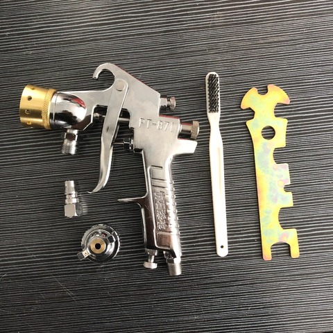 spray gun PT871 big nozzle 3.0/3.5/4.0mm Barrel Imitation marble Spray paint gun  airbrush airless painting sprayer ► Photo 1/6