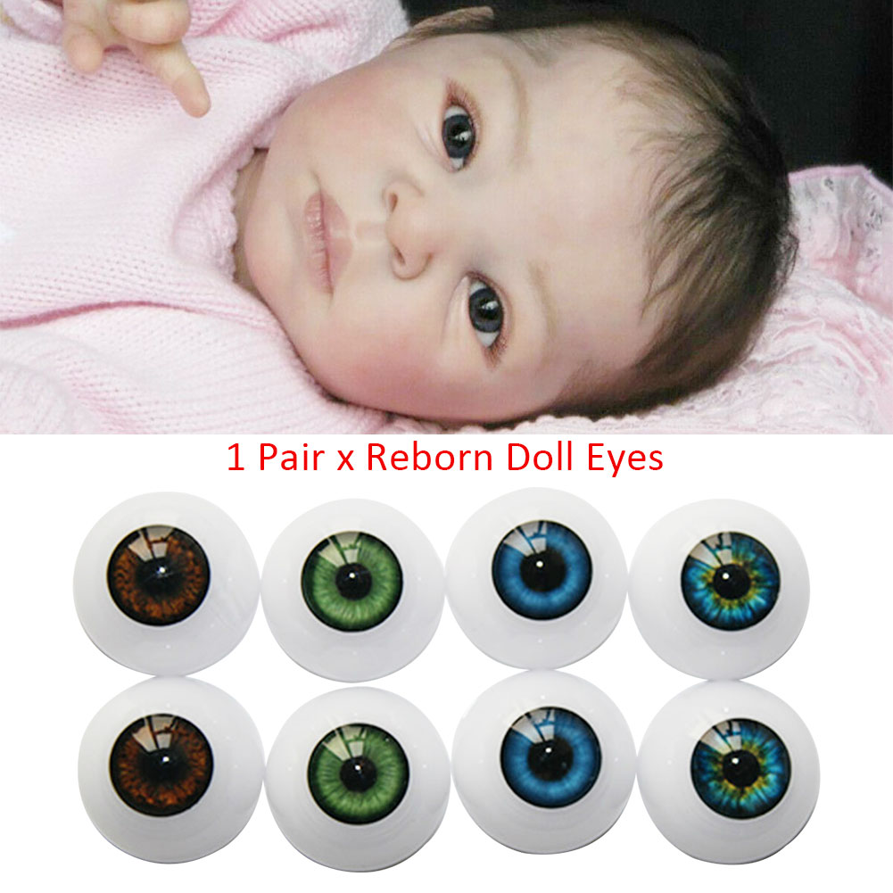 Eyes for doll 18mm brown acrylic bjd reborn toys 
