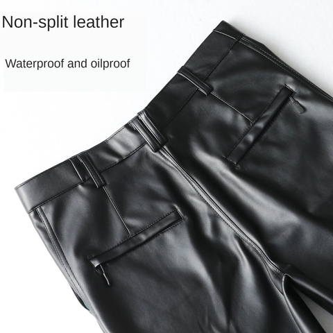 Faux Leather Pants • Zara  Leather trousers, Mens pants, Mens fashion