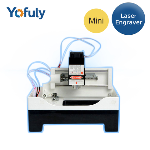 4000mw Mini Laser Machine  Working Area 70*70mm Engraving Machine DIY Print Cutter Laser Engraver High Speed with Goggle ► Photo 1/1