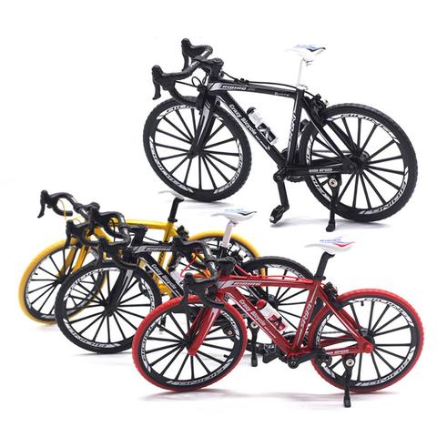 Mini 1:10 High Simulation Diecast Alloy Racing Bike Road Bicycle Model Toy Gift Showcase Decor Kids Boy Birthday Collection Toy ► Photo 1/6