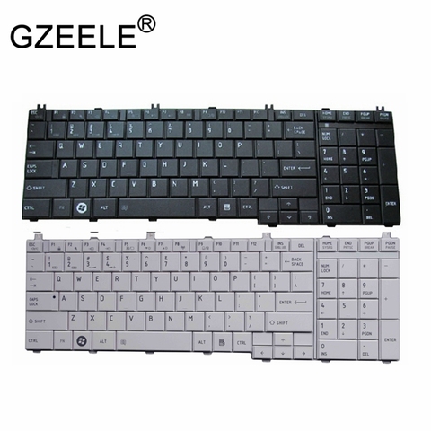 GZEELE English keyboard For Toshiba Satellite L670 L670D L675 L675D C660 C660D C655 L655 L655D C650 C650D L650 C670 L750 L750D ► Photo 1/6