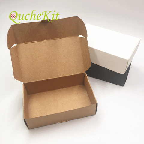 10/20/50PCS/Lot Craft Kraft Paper Box Packaging Wedding Party Small Gift Candy Favor Package Boxes Event Favor Supplies ► Photo 1/6