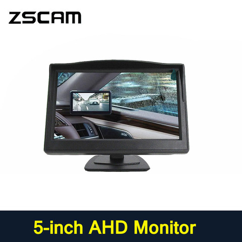 New Mini Digital 800*480 5-Inch AHD Monitor For CCTV Home Security PAL/NTSC Camera/Front View Or Rear View Cam Display ► Photo 1/1