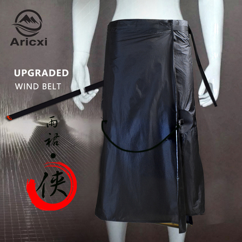 Aricxi 15D Silicone Coating Rain Gear Rainwear Long Rain Kilt Waterproof Skirt Pants Trousers For Outdoor Hiking Camping ► Photo 1/6