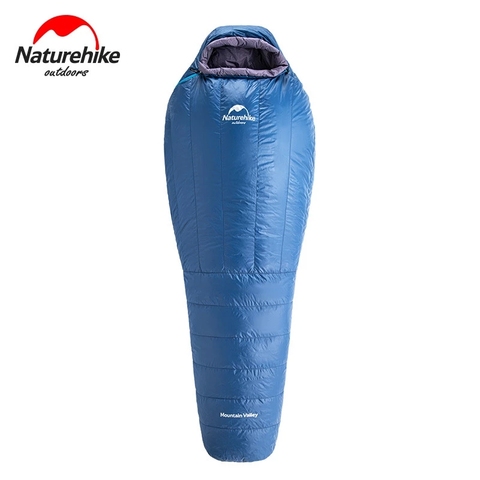 Naturehike Upgraded ULG Mummy Goose Down Sleeping Bag Winter Portable Keep Warm 20D Waterproof Camping Travel 800FP Sleeping Bag ► Photo 1/6