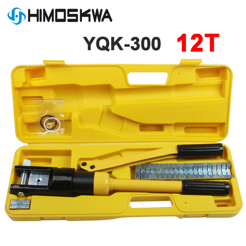 YQK-300 Range 4-70mm2 10-300mm crimping range Hydraulic crimping tool 12T pressure Cable Lug Press Cable Terminal ► Photo 1/2