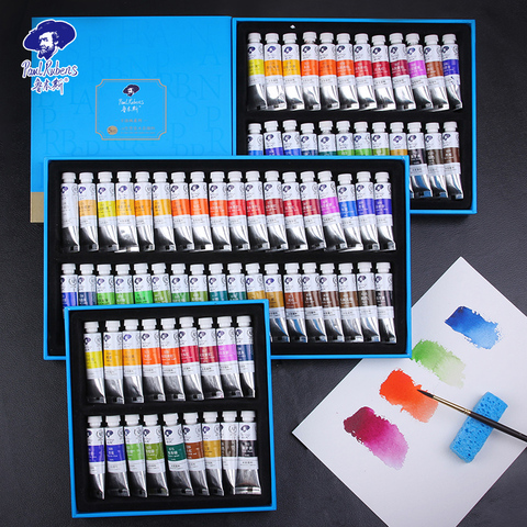 Official Paul Rubens Art supplier 5ml tubes Caroline Series  18/24/36 Watercolors ► Photo 1/6