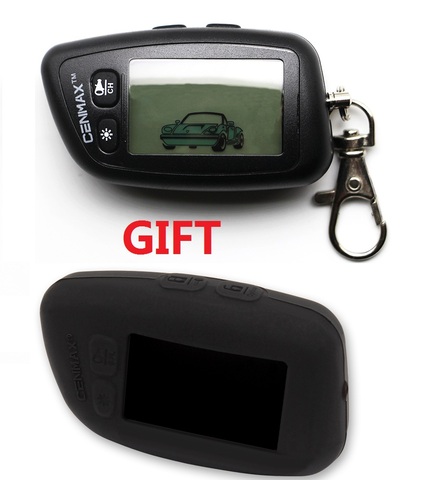 CENMAX ST 5A Two Way LCD Remote Control Keychain for Car Security CENMAX ST 5A Two Way LCD Car Alarm Keychain ► Photo 1/1