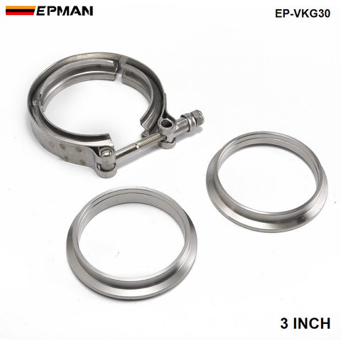 2013 Universal Upgraded 3 inch Auto Parts V-band clamp kit for Turbo, Exhaust pipes EP-VKG30 ► Photo 1/6