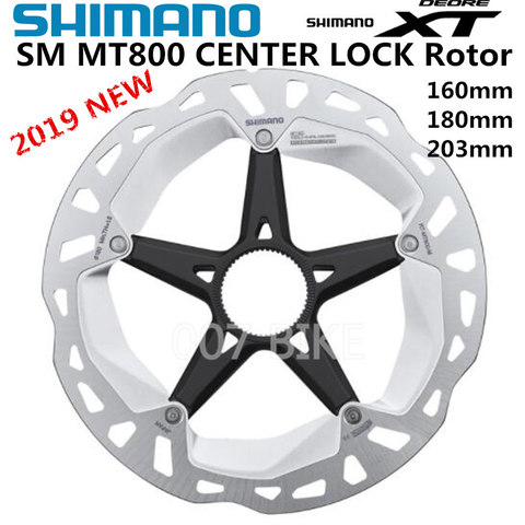 SHIMANO DEORE XT SM RT81 MT800 ice Point Technology Brake Disc CENTER LOCK Disc Rotor Mountain Bikes Disc RT81 160MM 180MM 203MM ► Photo 1/6