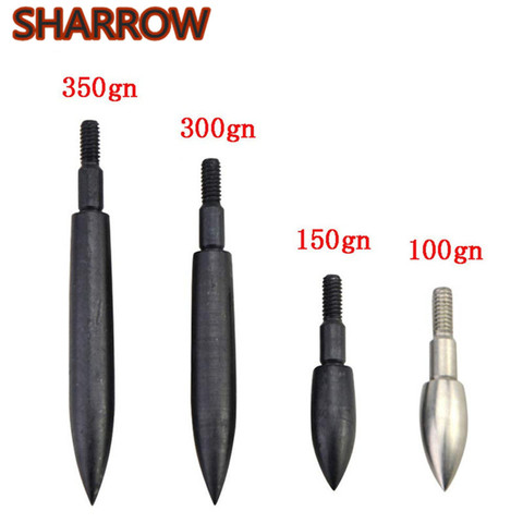 12Pcs 100-350 Grain Archery Broadheads Arrow Field Points Screw-In Arrowheads Target Practice Arrow Tips For Hunting Accessories ► Photo 1/6