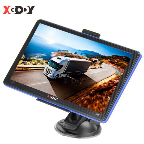 XGODY 7Inch GPS Truck Car Navigation 886 256M+8GB Capacitive Touch Screen Navigator Voice Prompts Optional 2022 Free Map ► Photo 1/6