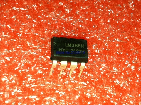 10pcs/lot LM386 LM386N LM386M LM386L = 386D JRC386D NJM386D DIP-8 In Stock ► Photo 1/1