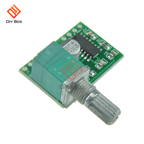 PAM8403 Digital Power Audio Amplifier Board module Dual Channel DC 5V 3Wx2 with Potentiometer Switch Volume Control Stereo USB ► Photo 1/6
