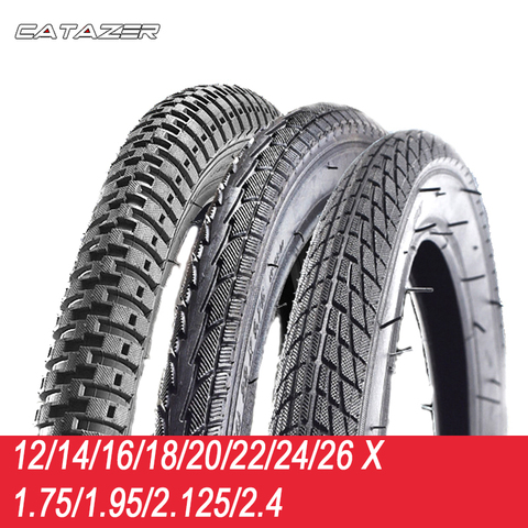 Bike Tires 12/14/16/18/20/22/24/26 X 1.75/1.95/2.125/2.4 for Children bike bmx bike folding bikeRoad Bike Mountain Bicycle Tyres ► Photo 1/5