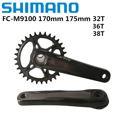 SHIMANO XTR M9100 170mm 175mm 32T 1x12 Speed Crankset For Mountain Bike MTB 12s BB93 Bottom Bracket Pedivela Original Shimano ► Photo 1/5