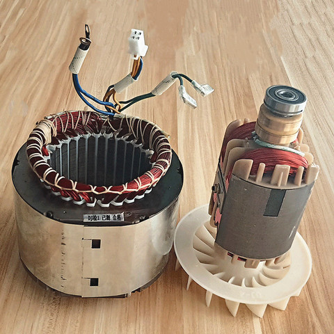 stator 1.5 2 2.8 3KW stator Iron core height 70 85 110 120mm 23 axis rotor diesel gasoline generator accessories,J20107 ► Photo 1/6
