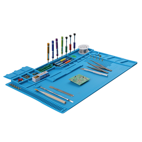 Soldering Insulation Mat, Silicon Desk Platform