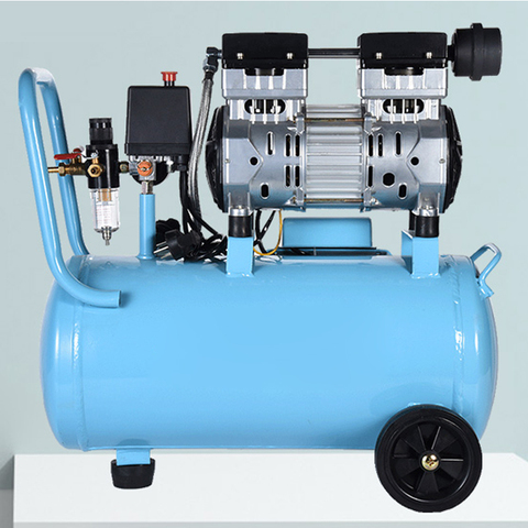 Air compressor oil-free silent air pump industrial grade 380V air compressor 220v large high pressure air pump ► Photo 1/6