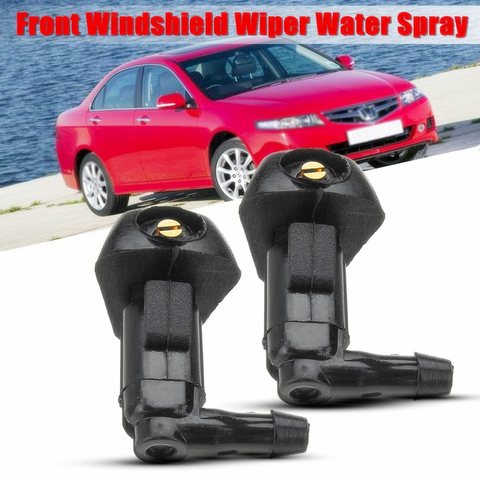 2Pcs Car Windshield Wiper Water Spray Jet Washer Nozzle For Honda /Accord 2003 2004 2005 2006 2007 ► Photo 1/6