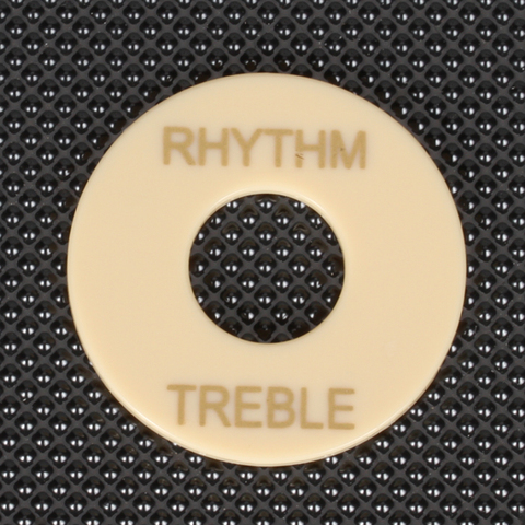 Tooyful Durable ABS Rhythm Treble Switch Plate Part Fits for LP Les Paul Type Guitar Parts Accessories ► Photo 1/5