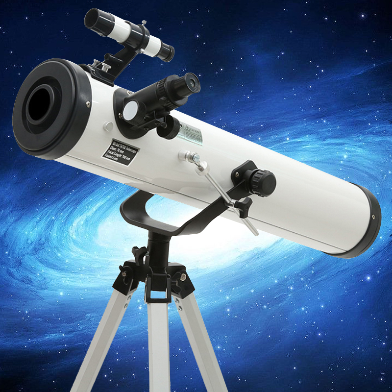 19708円 【楽天1位】 望遠鏡F70076大口径350倍HDズーム反射型天体観測用反射型プロ天体望遠鏡