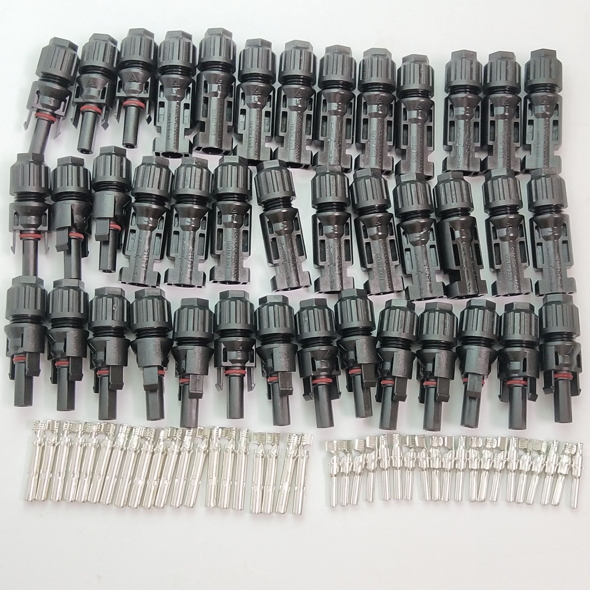 20 Pairs/lot, PV Connectors Solar Connector Solar Panel Connectors Male & Female 30A 1000V DC IP67 for Solar cable use ► Photo 1/4