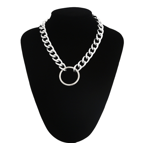 Massive chain Thick chains on the neck men's Jewelry Women's choker necklace 2022 goth grunge e girl accessories ► Photo 1/6