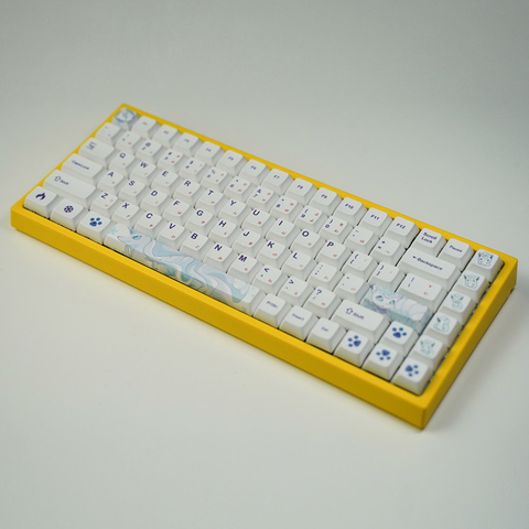 Japan Anime Design PBT Keycaps For Cherry Mx Switch Mechcanial Faming Keyboard XDA Profile Japanese Character Keycaps ► Photo 1/6