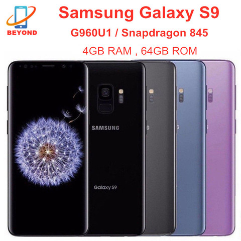 Samsung Galaxy S9 G960U G960U1 4GB RAM 64GB ROM 5.8