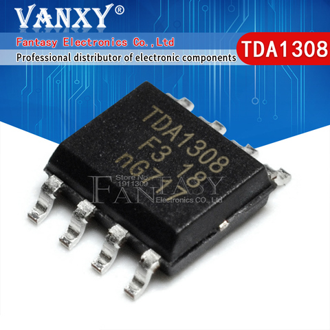 10pcs TDA1308 SOP-8 TDA 1308 SOP8 TDA1308T SOP ► Photo 1/2