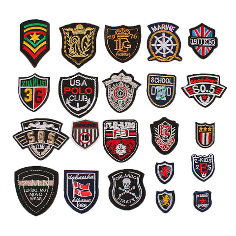 Badge Nautical Cool Kids Embroidered Cloth Stickers Clothing Accessories Badge Patch Stickers ► Photo 1/5