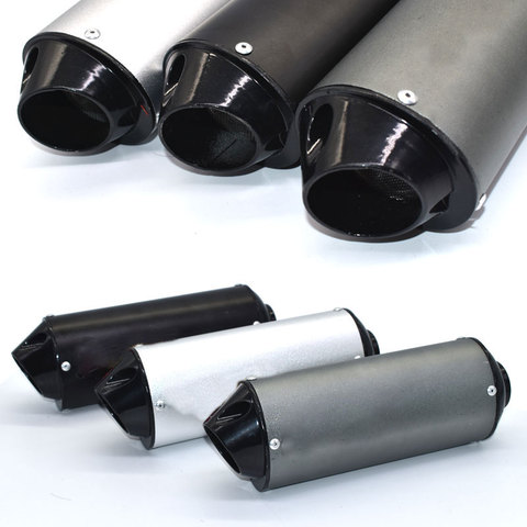 28mm 32mm 38mm Motorcycle Exhaust Muffler Pipe for 125cc 150cc 160cc Dirt Pit Bike ATV  universal exhaust ► Photo 1/6